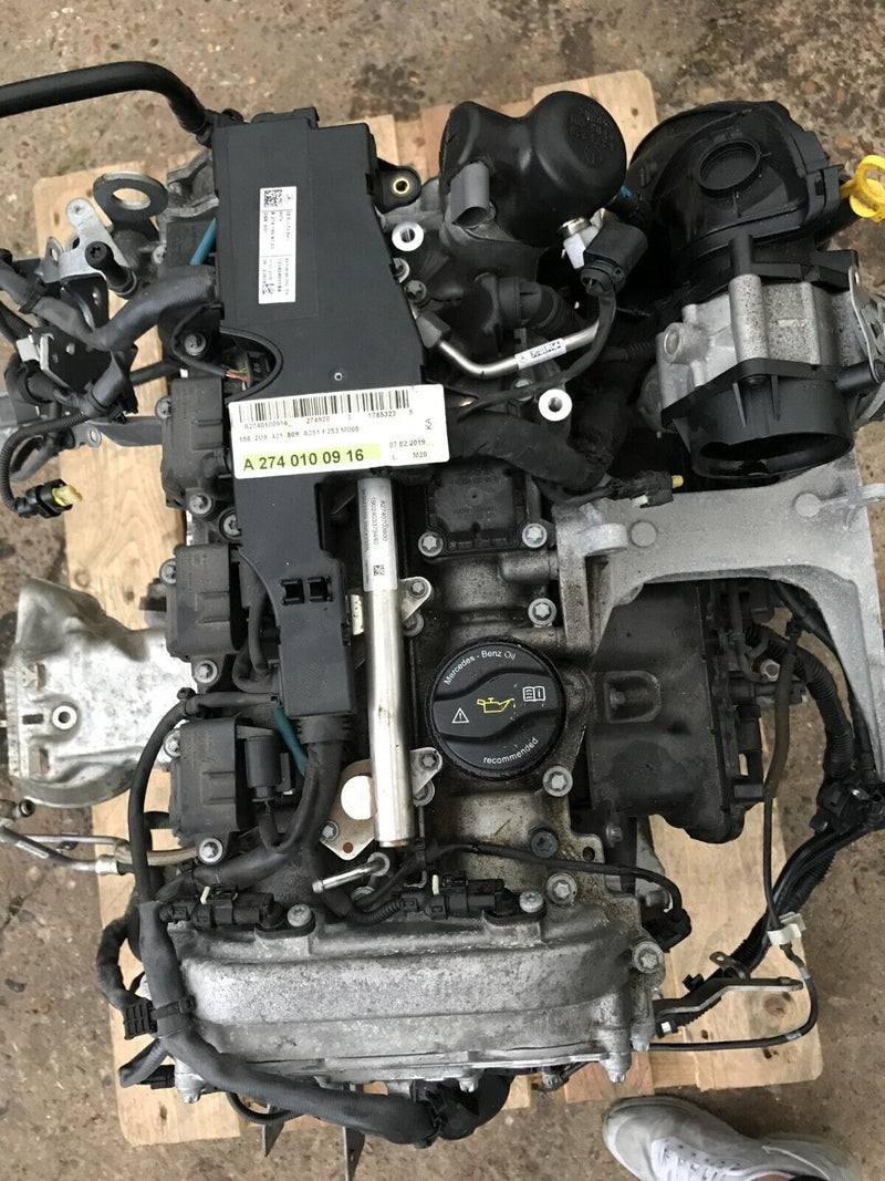 MERCEDES GLC X253 250 4MATIC G-TRONIC 2.0 PETROL ENGINE MOTOR OM274.920 R274.016