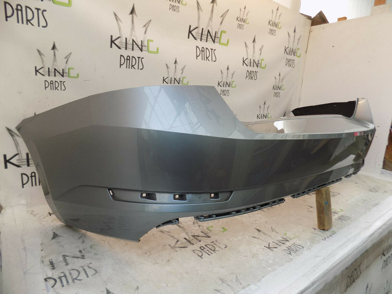 SKODA SUPERB 3V 2015 - 2019 SILVER REAR BUMPER GENUINE 3V5807421