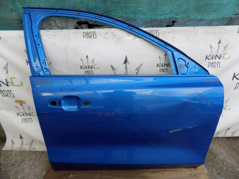 FORD FOCUS MK4 2018 -ON FRONT DOOR DRIVER RIGHT IN BLUE P/N: JX7BA20220AH