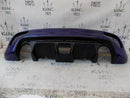 FIAT 500 ABARTH 959 FCL 16-ON BLUE REAR BUMPER+DIFFUSER GENUINE 735633081