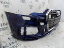 AUDI A6 S-LINE 4K0 C8 2019-ON NAVY BLUE FRONT BUMPER GENUINE 4K0853651