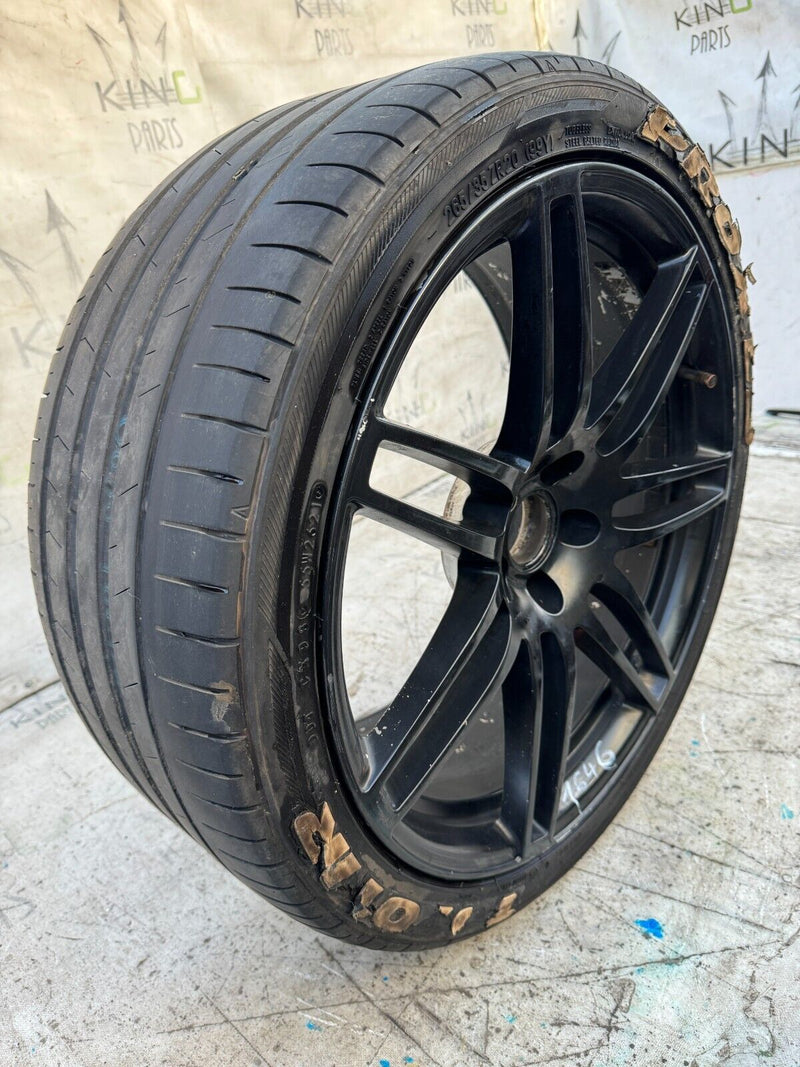 AUDI A8 D3 4H GENUINE ALLOY WHEEL RIM 20' 9Jx20H2 ET37 & TYRE 265/35 R20