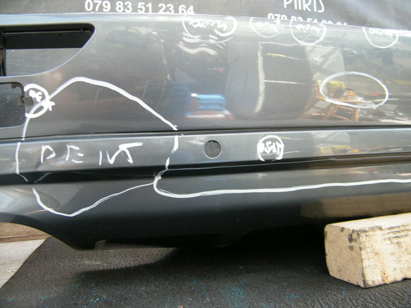 AUDI Q5 8R S-LINE 2012-2016 PDC REAR BUMPER GENUINE & DIFFUSER 8R0807385A (4445)