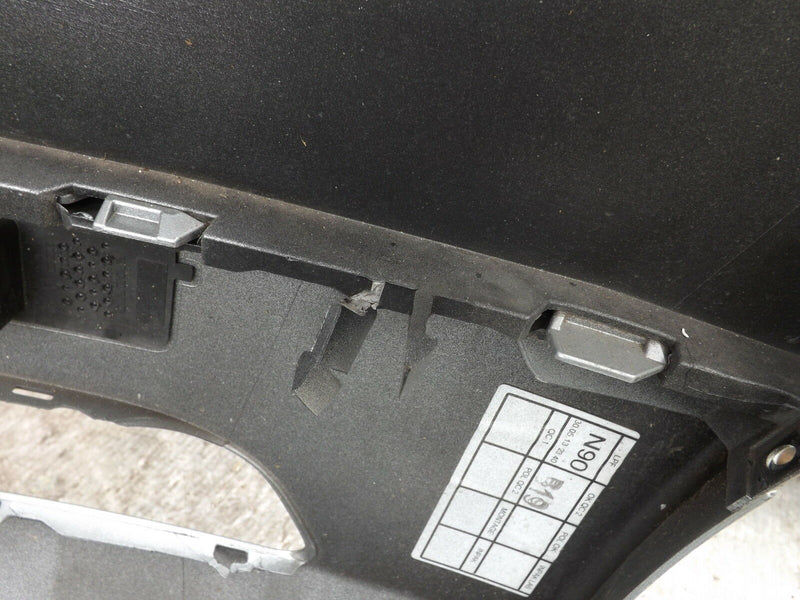 Volvo XC60 2013-2016 Facelift Rear Bumper Genuine Silver PDC Holes (A6289)
