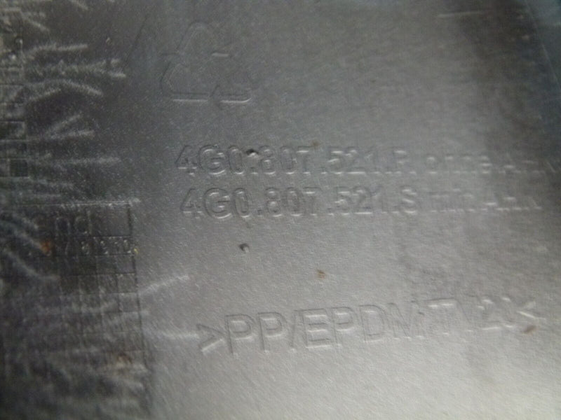 AUDI A6 ESTATE C7 4G LCI  2014-16 REAR BUMPER PDC GENUINE 4G0807521