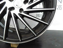 18'' INCH 1AV ALLOY WHEEL 18X 8J ET42 BLACK POLISH RIM