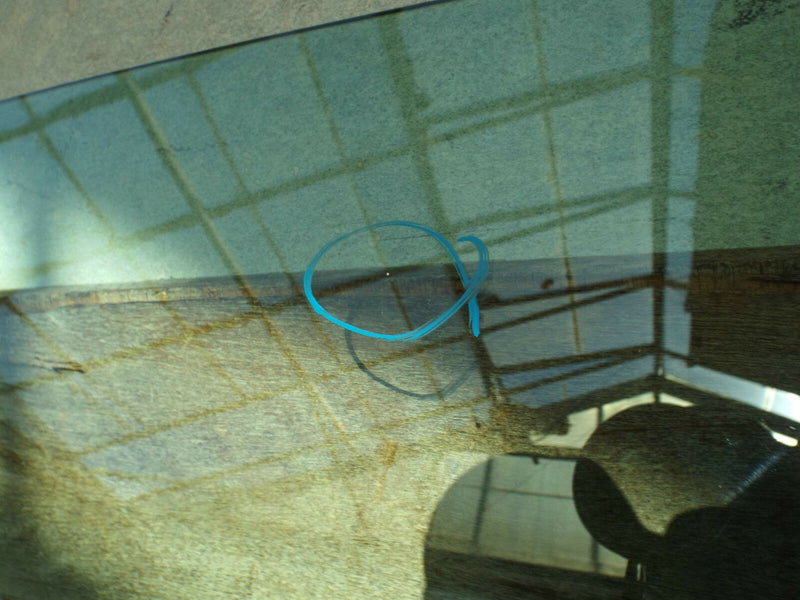 Chrysler PT Cruiser 01-07 Wagon Rear Door Window Glass Left Passenger Side O/S