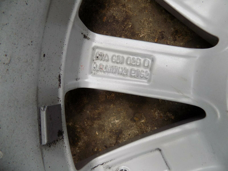 VW TOURAN 5T 2015-ON 17"  ALLOY WHEEL STOCKHOLM 6,5jx17 ET52 5TA601025D