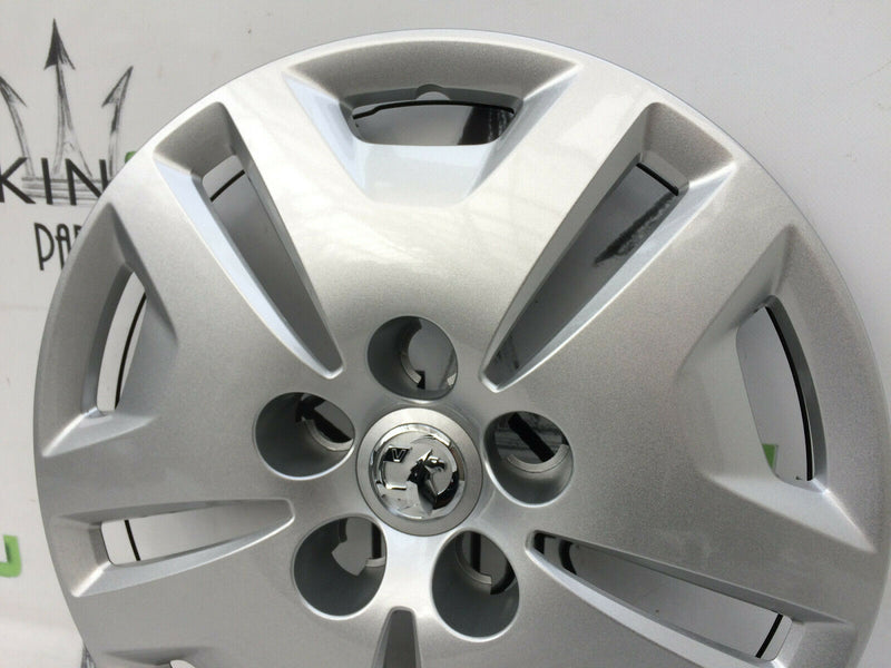 VAUXHALL ASTRA, INSIGNIA ZAFIRA GENUINE 16" SILVER WHEEL TRIM CAP COVER 13219398