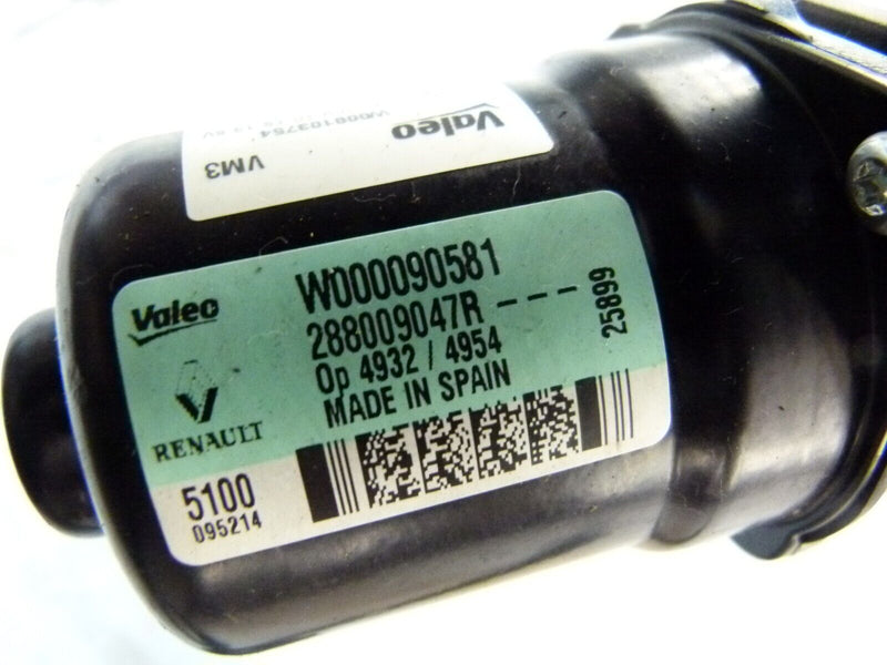 RENAULT CAPTUR 2020-ON WINDSCREEN WIPER MOTOR & LINKAGE 288009047R