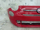 FIAT 500 POP FACELIFT 2015-22 GENUINE FRONT BUMPER & BADGE LOGO 735619476