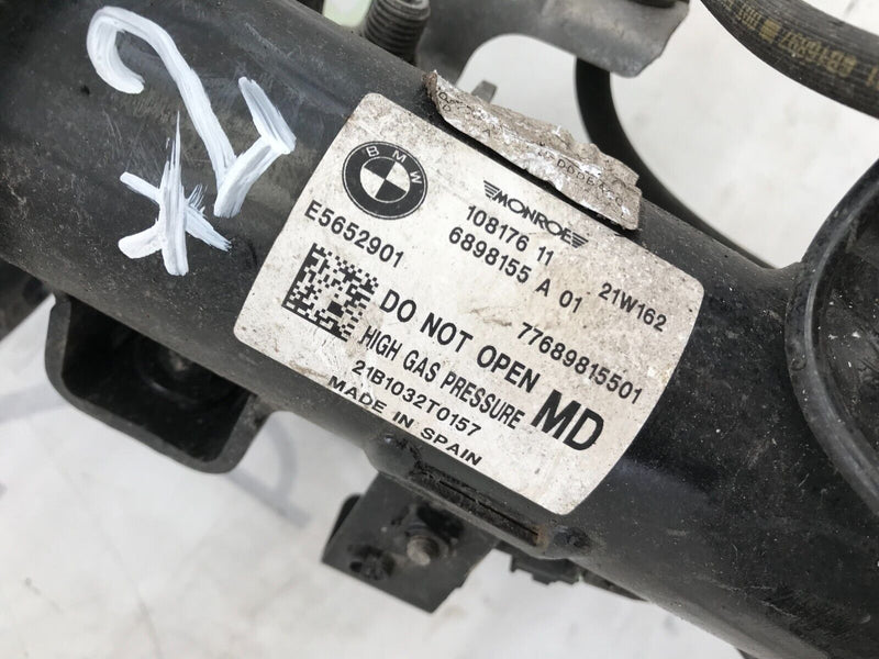 BMW iX3 G08 LEFT SIDE FRONT LEG, HUB 2x WISHBONE, CALIPER, GAS STRUT 6898155