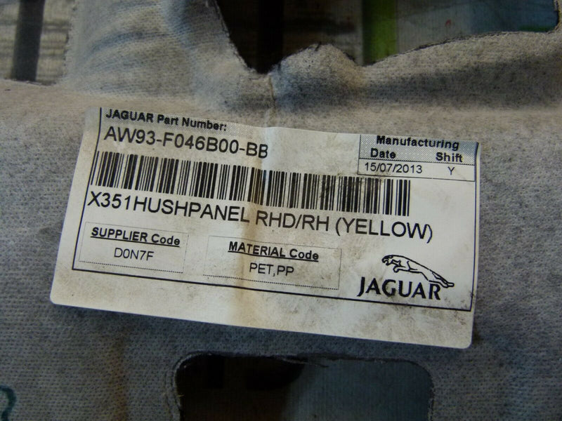 JAGUAR XJ X351 2010-19 DASHBOARD LOWER COVER RIGHT HUSH PANEL AW93-F046B00-BB