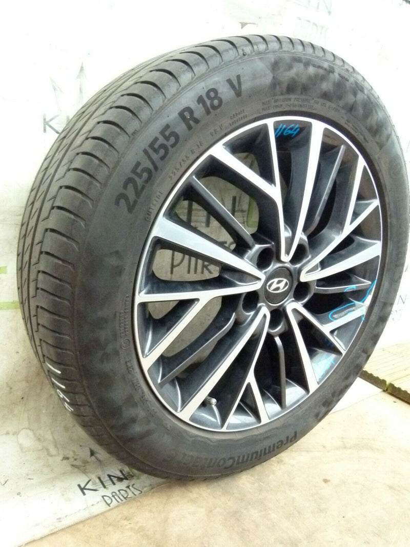 HYUNDAI TUCSON ALLOY WHEEL 18" 7JX18H2 ET51 52910-D7370 TYRE 225/55 R18