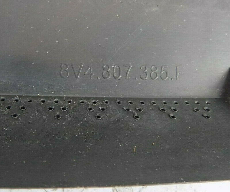 AUDI A3 8V 2016-ON S LINE 5DR REAR BUMPER SUPPORT BRACKET 8V4807385F