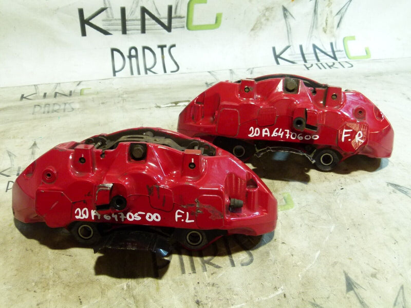 RANGE ROVER SPORT 13-17 FRONT BOTH SIDE BREMBO BRAKE CALIPERS 20A6470600