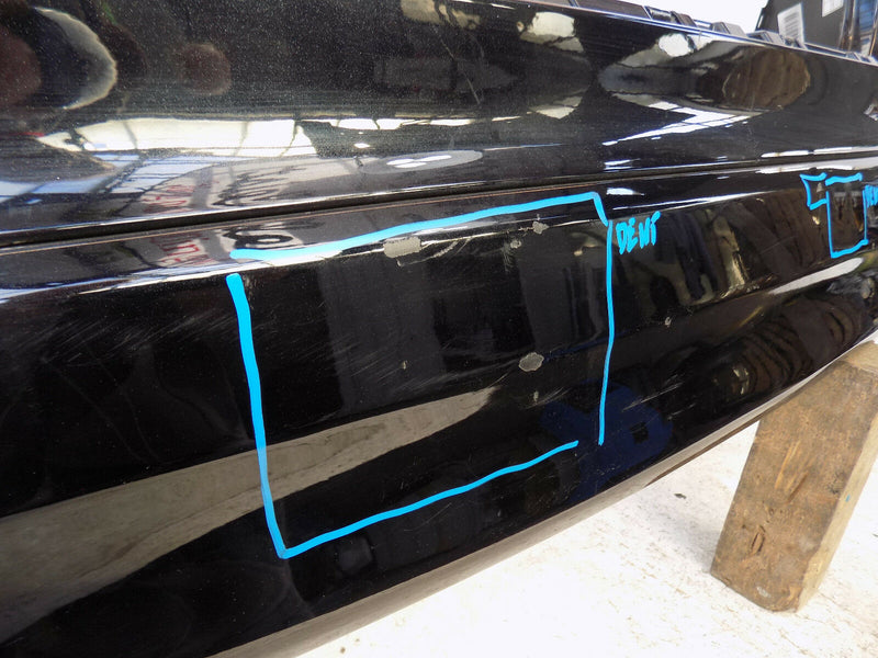VOLVO XC60 R-DESIGN FACELIFT 2014-2016 BLACK REAR BUMPER GENUINE 30763426