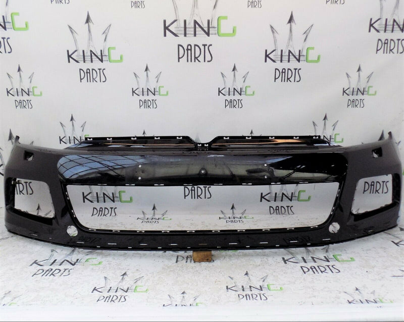 VW TOUAREG 7P MK2 R-LINE 2010-2014 BLACK FRONT BUMPER GENUINE 7P6807221B