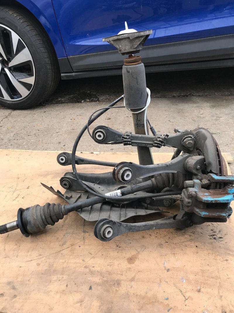 BMW F30 F31 COMPLETE REAR LEG LEFT SIDE,DRIVESHAFT WISHBONES CALIPER, GAS STRUT