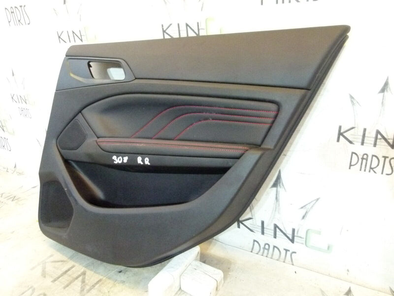 PEUGEOT 308 SW ESTATE 2017-21 REAR RIGHT DOOR CARD PANEL COVER 98300844XJ