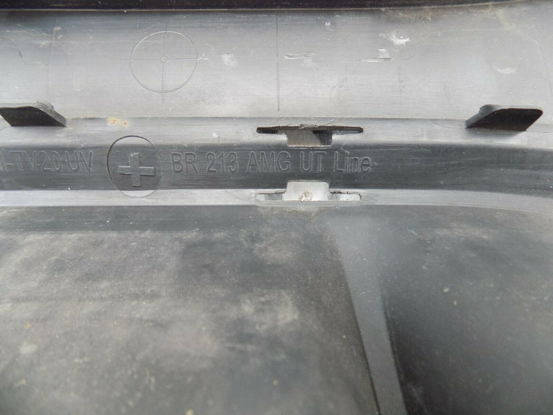 MERCEDES E CLASS W213 AMG 2017+ REAR BUMPER DIFFUSER VALANCE A2138851801