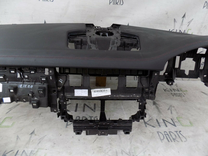PORSCHE CAYENNE 9Y0/9Y3 2018-ON DASHBOARD GENUINE BLACK & RED LEATHER