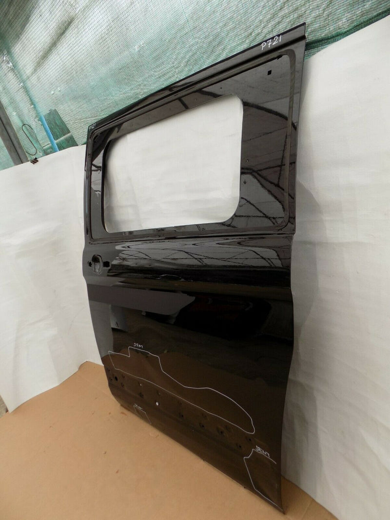 FORD TRANSIT CUSTOM 2012-ON LEFT SIDE SLIDING DOOR BLACK *NO GLASS