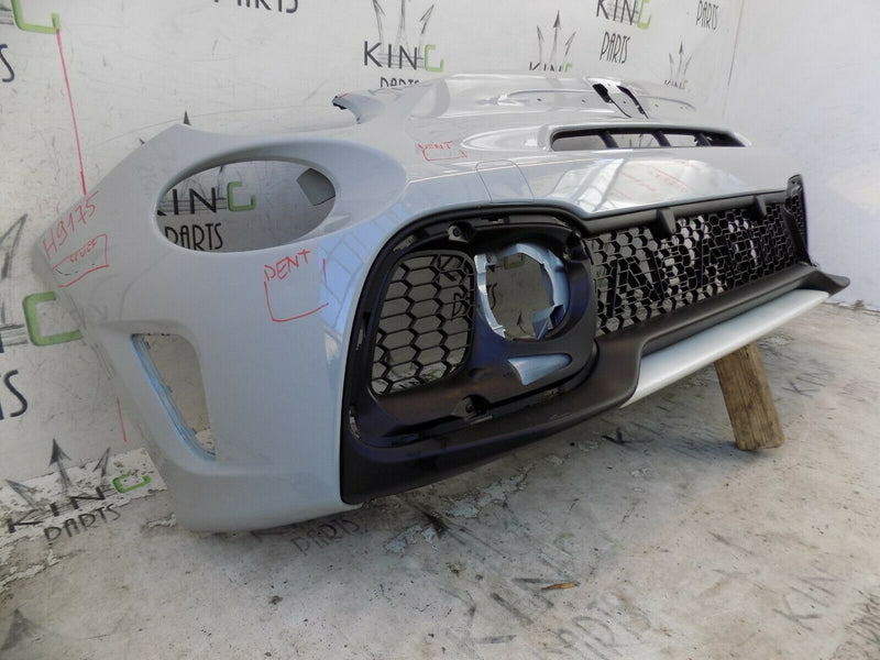 FIAT 500 ABARTH 595 2016-UP FCL FRONT BUMPER GREY+GRILL OEM 735633044