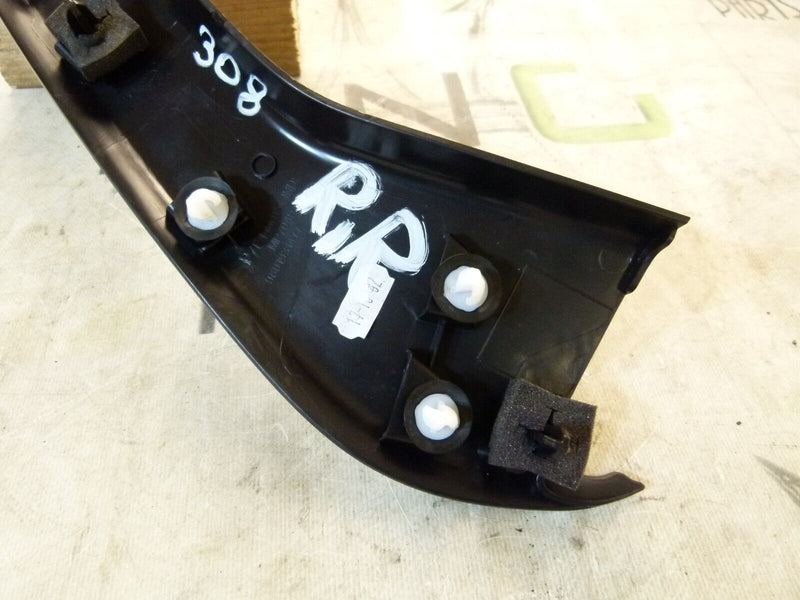 PEUGEOT 308 SW ESTATE 2017-21 REAR RIGHT DOOR MOLDING TRIM 9801931477