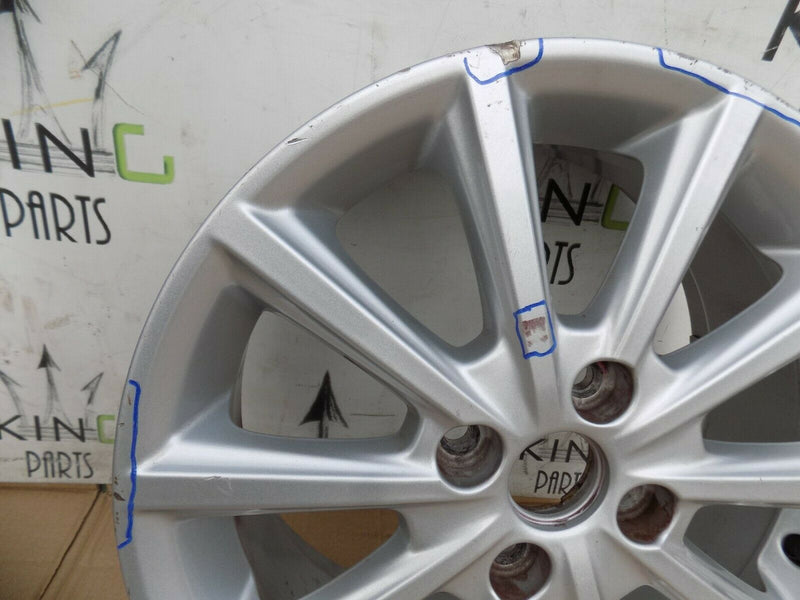 FORD FIESTA 16" INCH RIM ALLOY WHEEL 6.5J X16H2 ET47.5 SILVER H1BC-1007-B1A