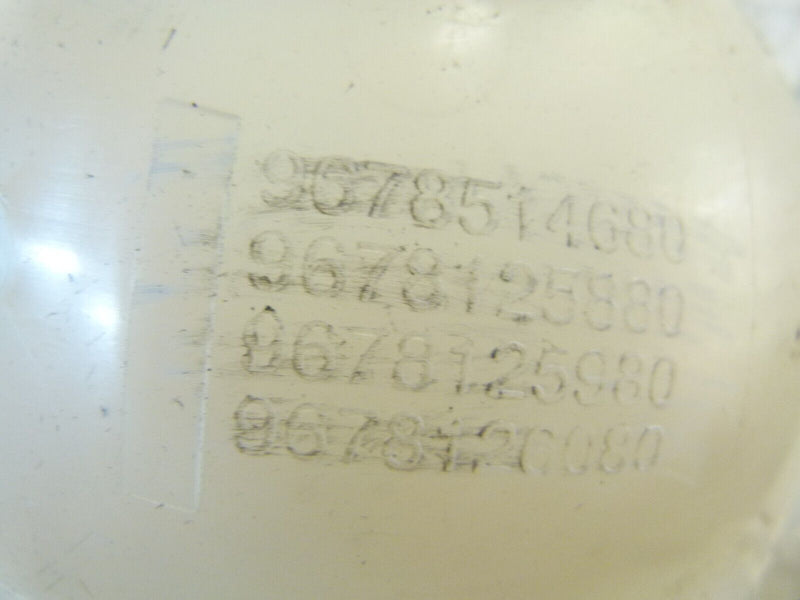 PEUGEOT 308 SW ESTATE 2017-21 COOLING FLUID RESERVOIR BOTTLE 9678514680