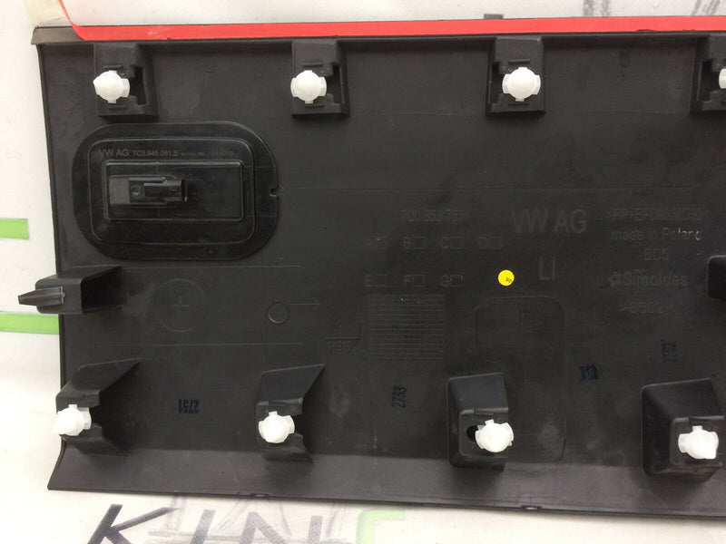 VW CRAFTER 7C 2018 REAR TRIM MOULDING LEFT SIDE PROTECTIVE PANEL 7C0853753