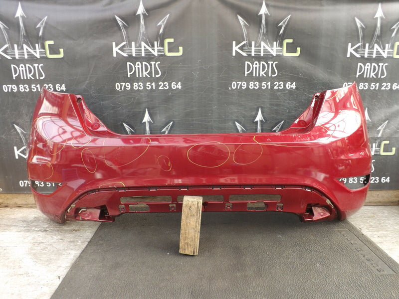 Ford Fiesta MK7 MK8 2008-2014 Rear Bumper Genuine Maroon (A1369)