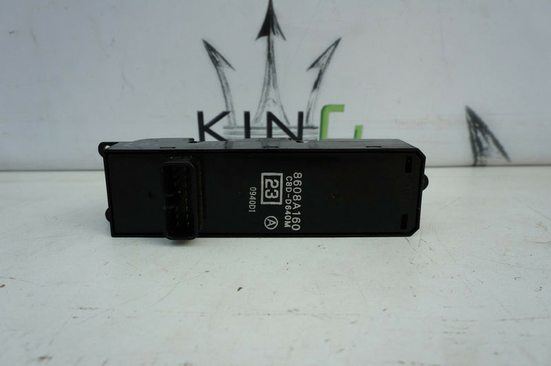 MITSUBISHI LANCER GS2 2007-2016 DRIVER SIDE FRONT WINDOW CONTROL SWITCH 8608A160