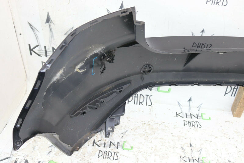 VW GOLF VII MK7 2013-2016 BLACK REAR BUMPER GENUINE PDC HOLES 5G6807421