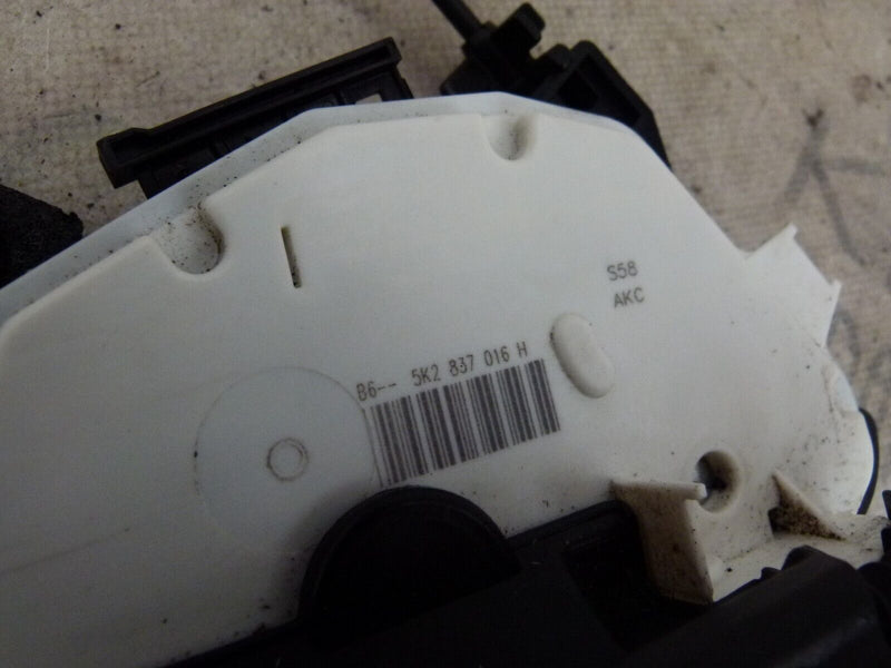 VAUXHALL CORSA D 2006-14 FRONT LEFT DOOR LOCK & BRACKET GENUINE 13258277