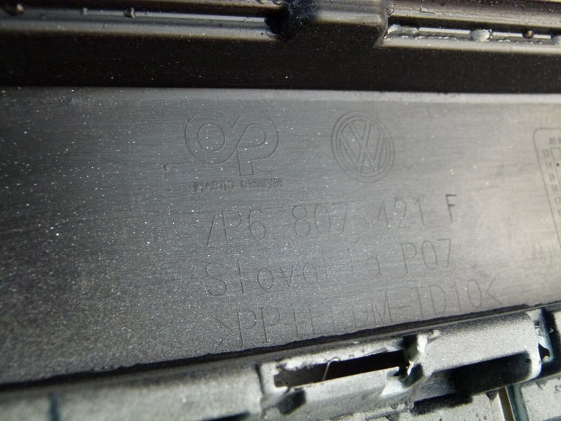 VW TOUAREG 7P MK2 2010-15 REAR UPPER PART BUMPER PDC GENUINE 7P6807421