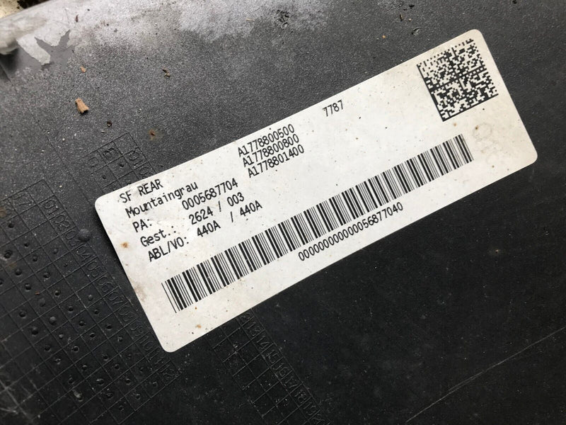 MERCEDES A CLASS W177 SE 2018-2022 REAR BUMPER GENUINE A1778856802