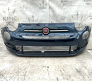 FIAT 500 LOUNGE FACELIFT 2015-23 FRONT BUMPER & TOP BADGE LOGO 735619491