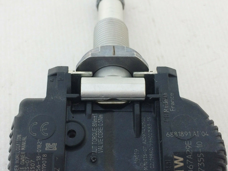 BMW 3 - F30 F31 F34 F35 F80 TYRE AIR PRESSURE SENSOR Continental TPMS 6881891