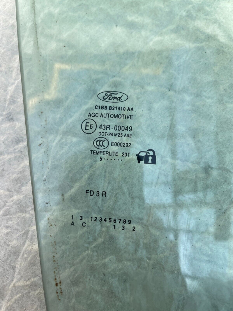 FORD FIESTA MK7 3 DOOR 3DR 2008-16 RIGHT DRIVER SIDE DOOR WINDOW GLASS GENUINE