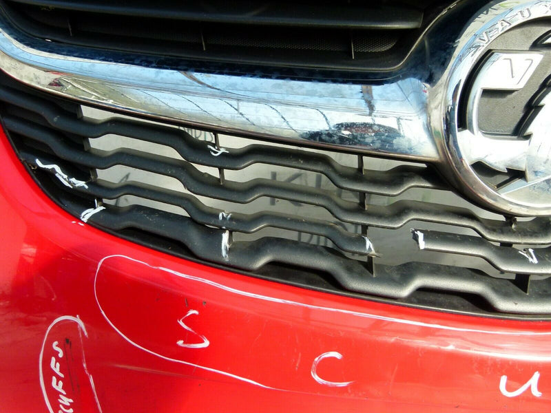 VAUXHALL VIVA (OPEL KARL) 2014-2019 RED FRONT BUMPER GENUINE 94514484