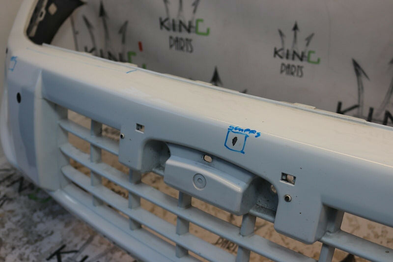 MITSUBISHI PAJERO MK4 (V80) LCI 2012-2014 WHITE FRONT BUMPER GENUINE PDC