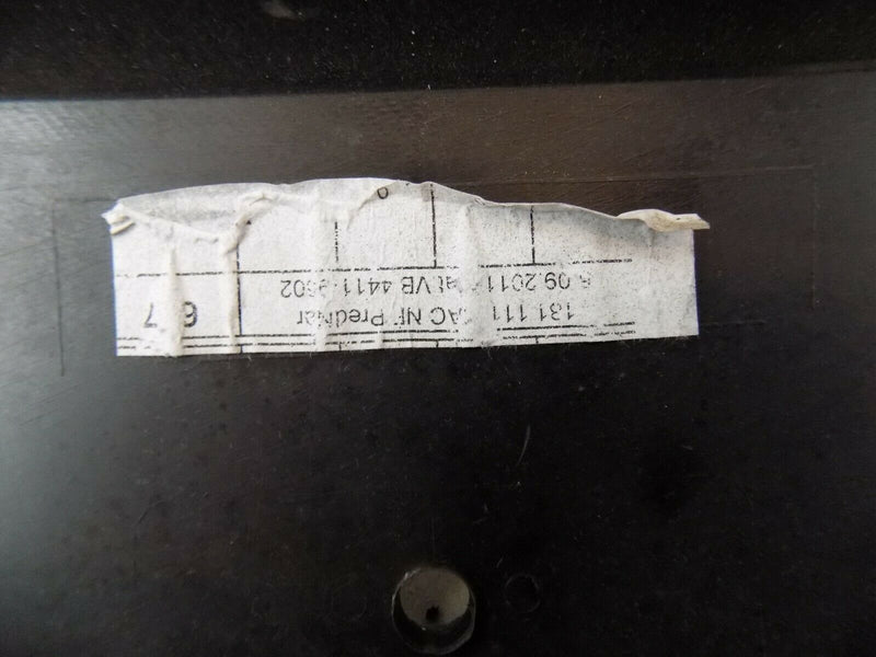 VW TOUAREG 7P MK2 R-LINE 2010-2014 BLACK FRONT BUMPER GENUINE 7P6807221B