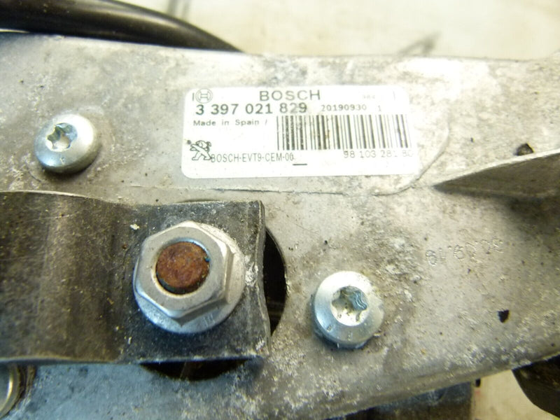 PEUGEOT 308 SW ESTATE 2017-21 WIPER MOTOR WITH LINKAGE GENUINE 3397021829