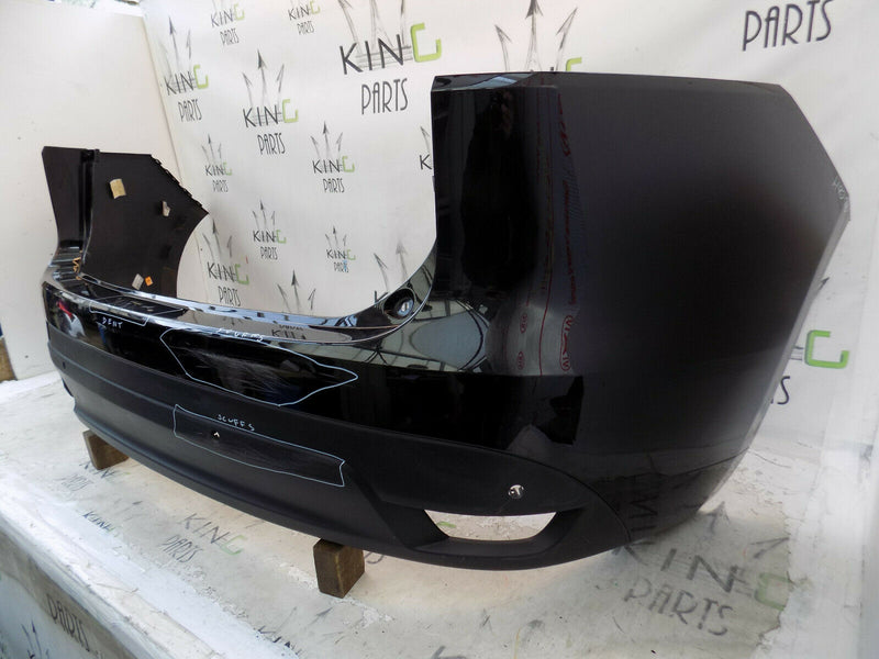 JAGUAR F-PACE X761 2016-2017 BLACK REAR BUMPER GENUINE HK83-17A958-BA