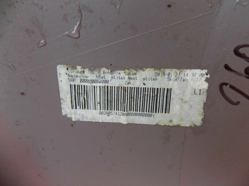 SKODA OCTAVIA IV MK4 5E 2020 UP--FRONT BUMPER IN RED PDC HOLES 5E3807221