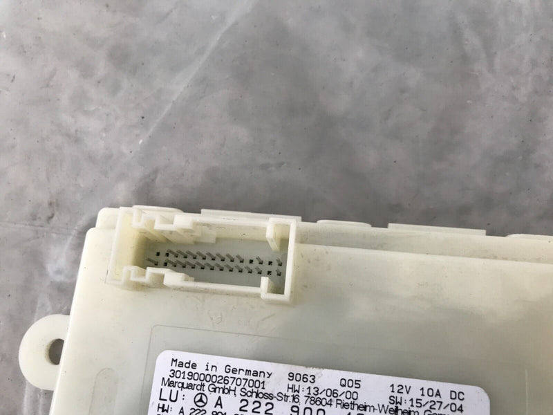 MERCEDES GLC X253 250 2016-21 GENUINE KEYLESS ENTRY UNIT ANTI THEFT A2229004213