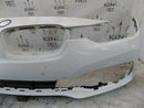 BMW 3 SERIES F30 F31 2015-2019 FACELIFT WHITE FRONT BUMPER 51117386283