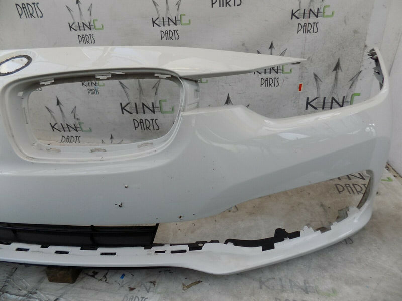 BMW 3 SERIES F30 F31 2015-2019 FACELIFT WHITE FRONT BUMPER 51117386283
